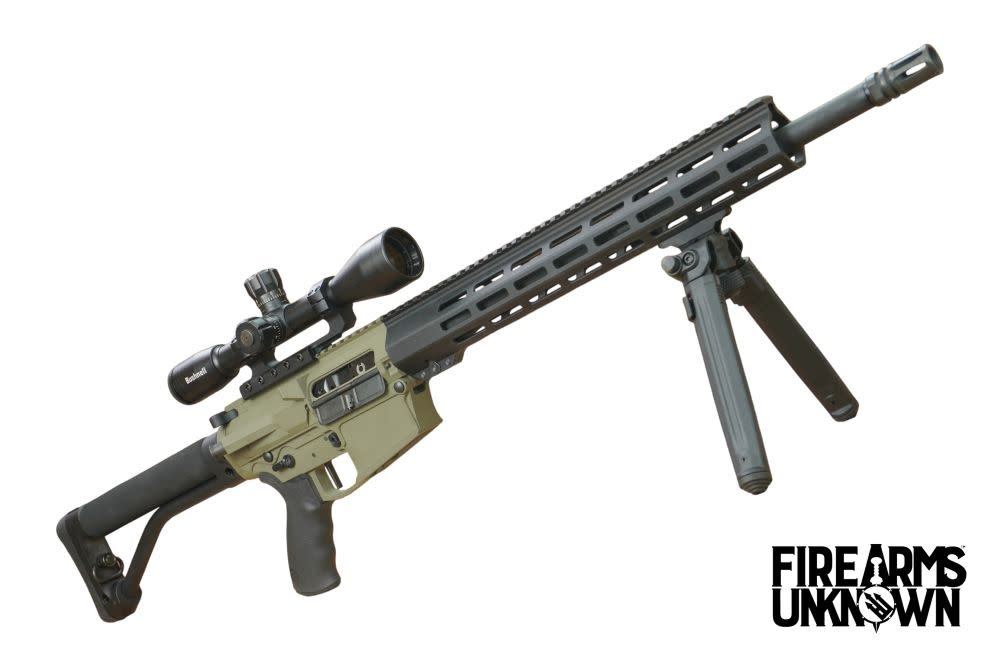 FU Insurrectionist LR308 18" Cerakote Magpul Foliage Green/BLK, Bushnell TO 10X40, Leupold Cantilever, Magpul Bi-Pod  20RND(BLEM)