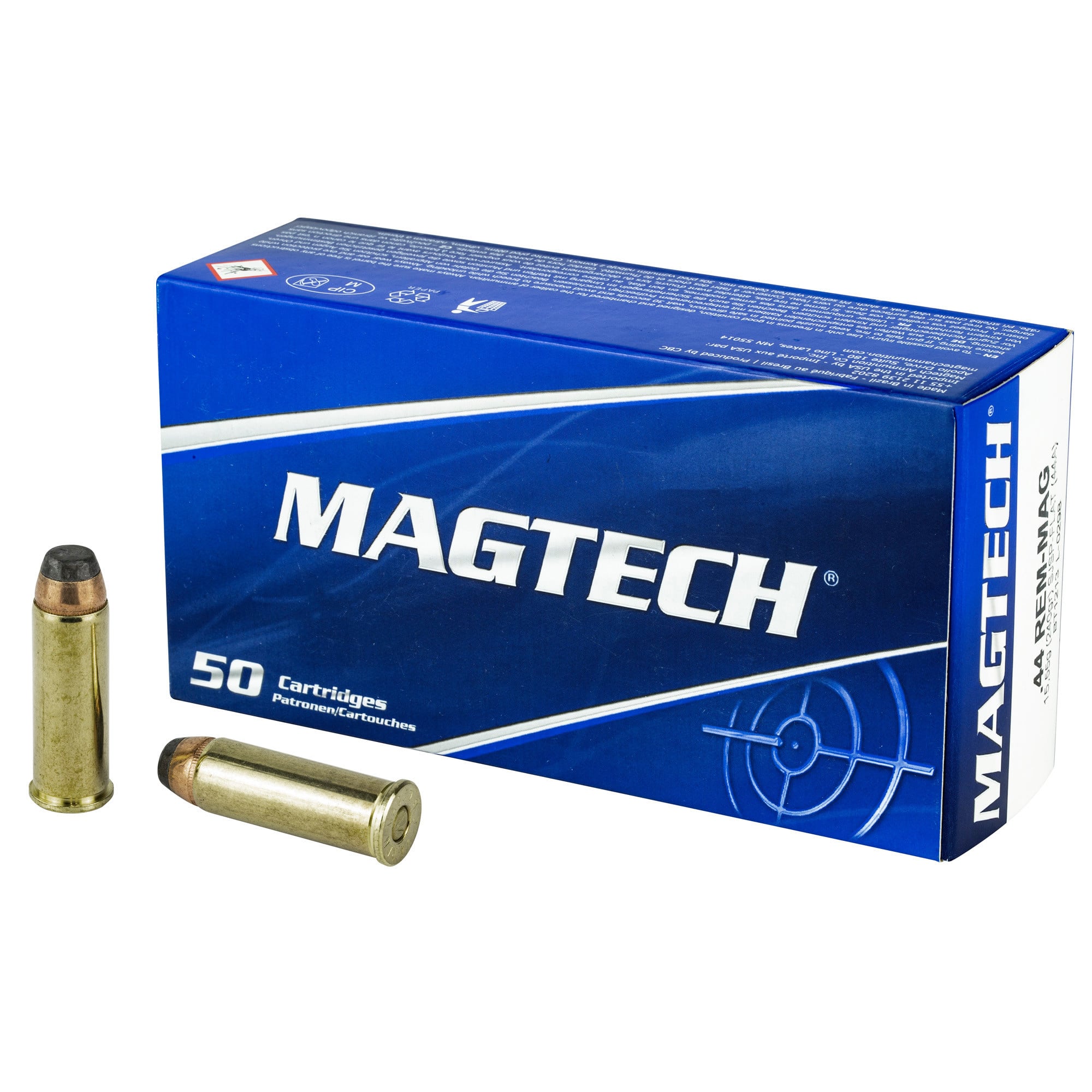 Magtech, 44MAG, 240 Grain, Jacketed Soft Point, 50 Round Box