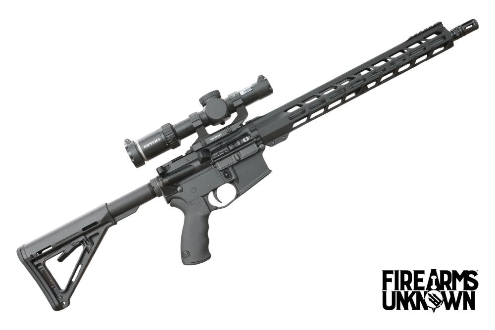 Firearms Unknown "ZERO" 5.56 16" BLK 30RD AR Rifle W/ MOE Stock, Riton 1-6x24 Scope