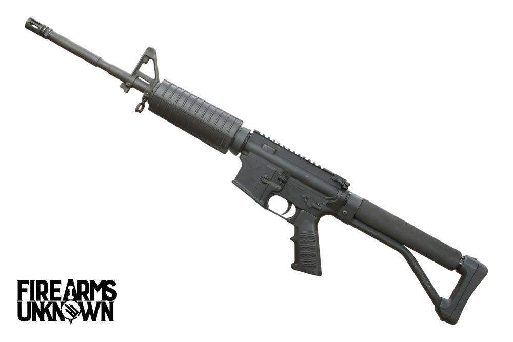 Stag Arms, Stag-15, 5.56mm, 16", BLK, No Mag, Rifle W/ Ace Skeleton Stock (USED)