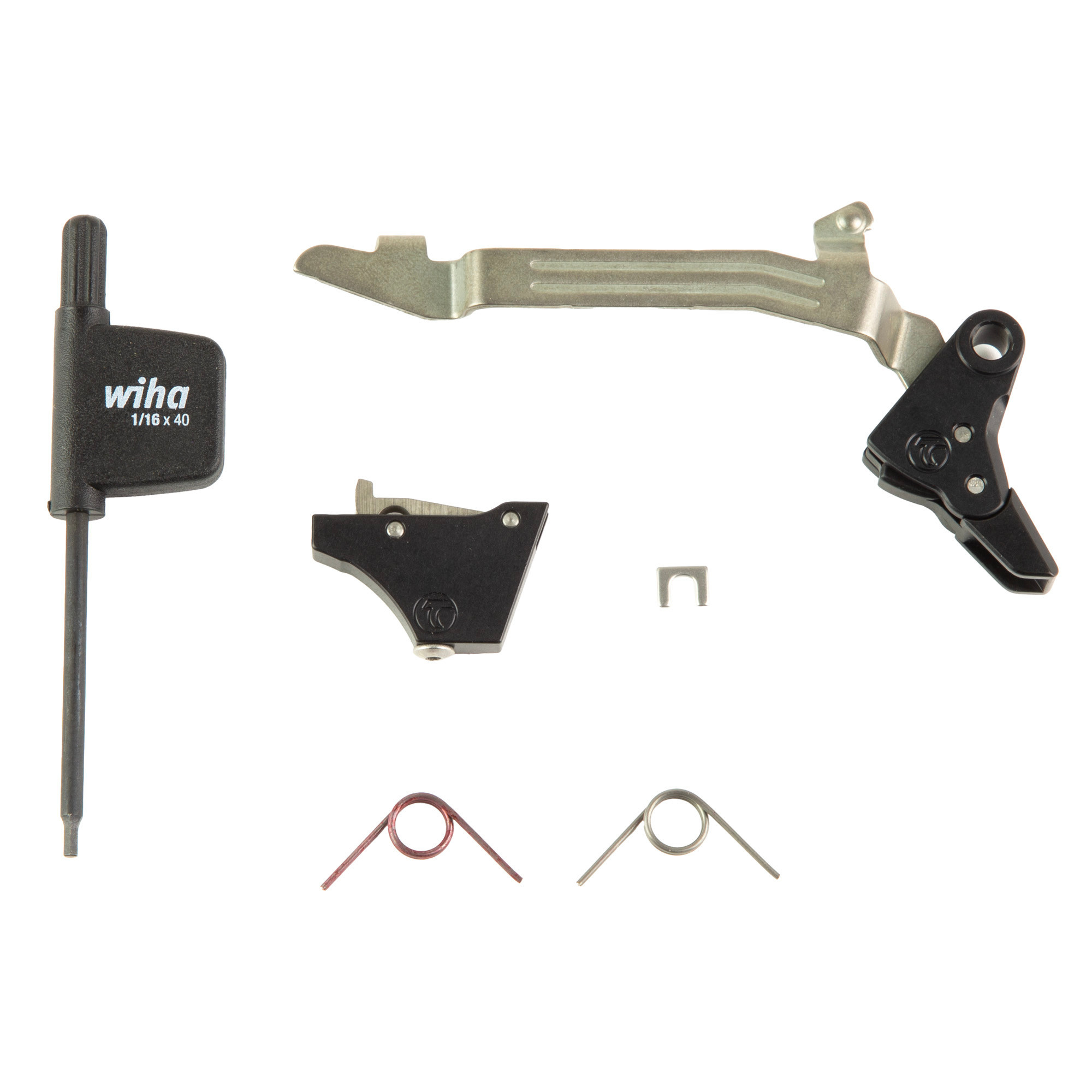 Timney Triggers, Alpha Competition, Pivot Trigger, 3LB Pull , Fits GLOCK Gen 3/4, NP3 Coated, Black