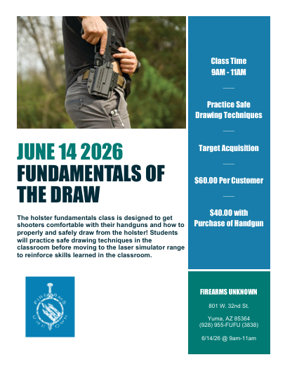 Fundamentals of the Draw - Class