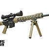 FU FUCA-15 5.56 20" BLK/FDE Rifle w/PRS LITE, Sig BM 3-9X40, Leupold Cantilever, BOG ARCA Mount, Magpul Bi-Pod