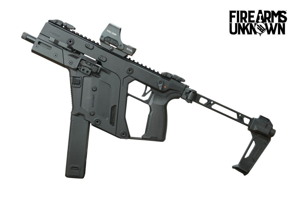KRISS USA, Vector SDP, Gen III, Pistol, 9MM, w/ SI Folding Brace, Holosun 510C Green Dot