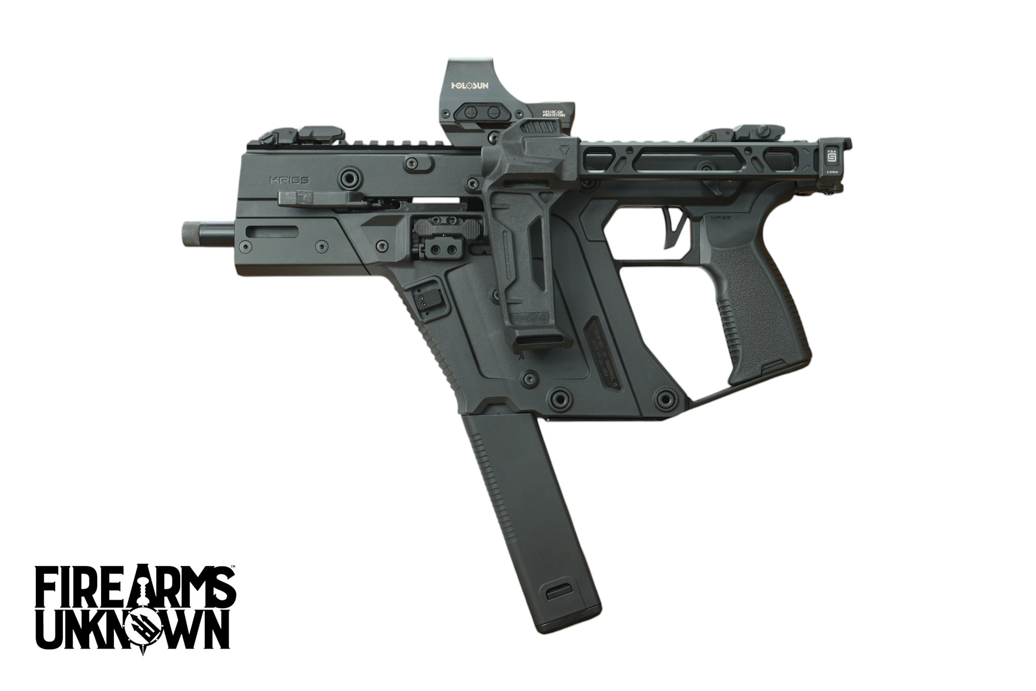 KRISS USA, Vector SDP, Gen III, Pistol, 9MM, w/ SI Folding Brace, Holosun 510C Green Dot