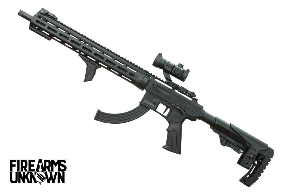 Derya, TM22-A-18 Flash, 22LR, 18", (1) 25RD (1) 10RD, Rifle W/ Riton RRD & SI Fore Grip