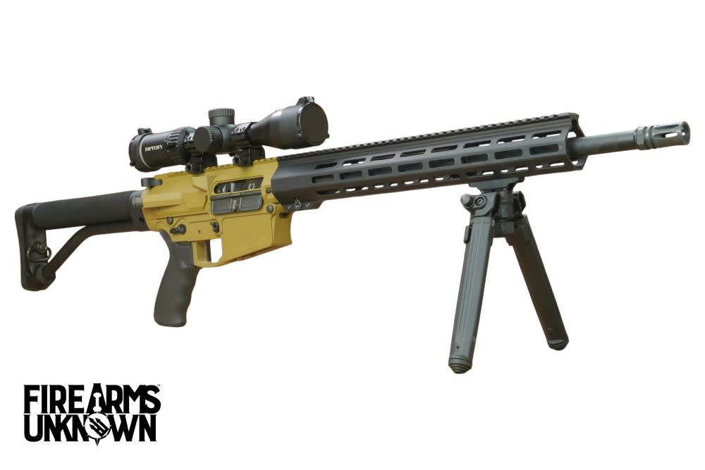 FU Insurrectionist 18" Cerakote Multicam OLive /BLK Rifle, Riton 3-9X40, Rings, Magpul Bi-Pod (BLEM)