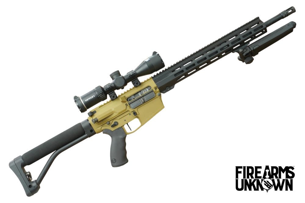 FU Insurrectionist 18" Cerakote Multicam OLive /BLK Rifle, Riton 3-9X40, Rings, Magpul Bi-Pod (BLEM)