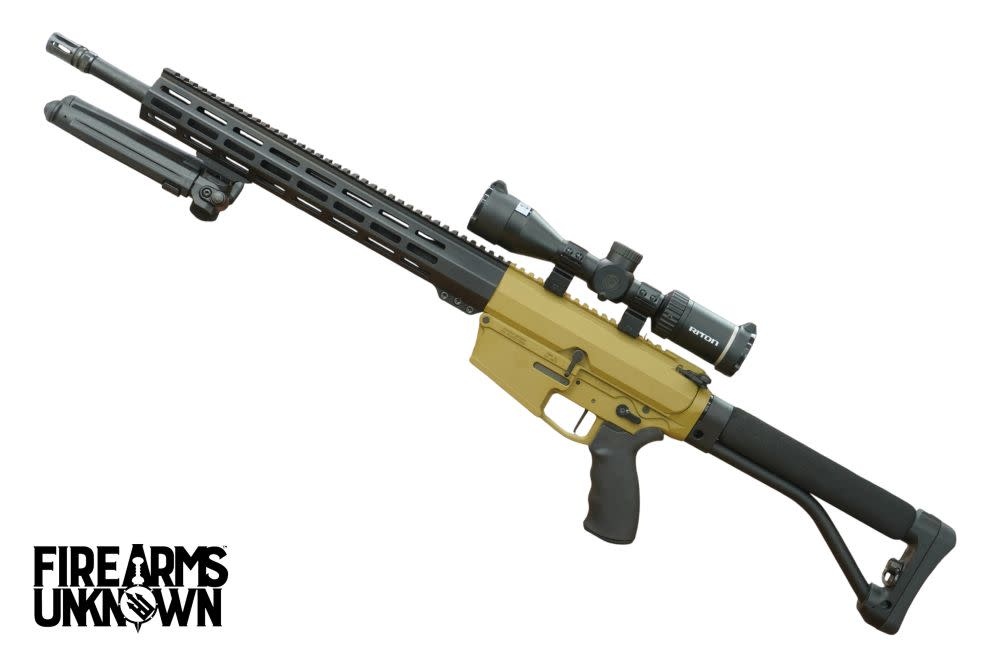 FU Insurrectionist 18" Cerakote Multicam OLive /BLK Rifle, Riton 3-9X40, Rings, Magpul Bi-Pod (BLEM)