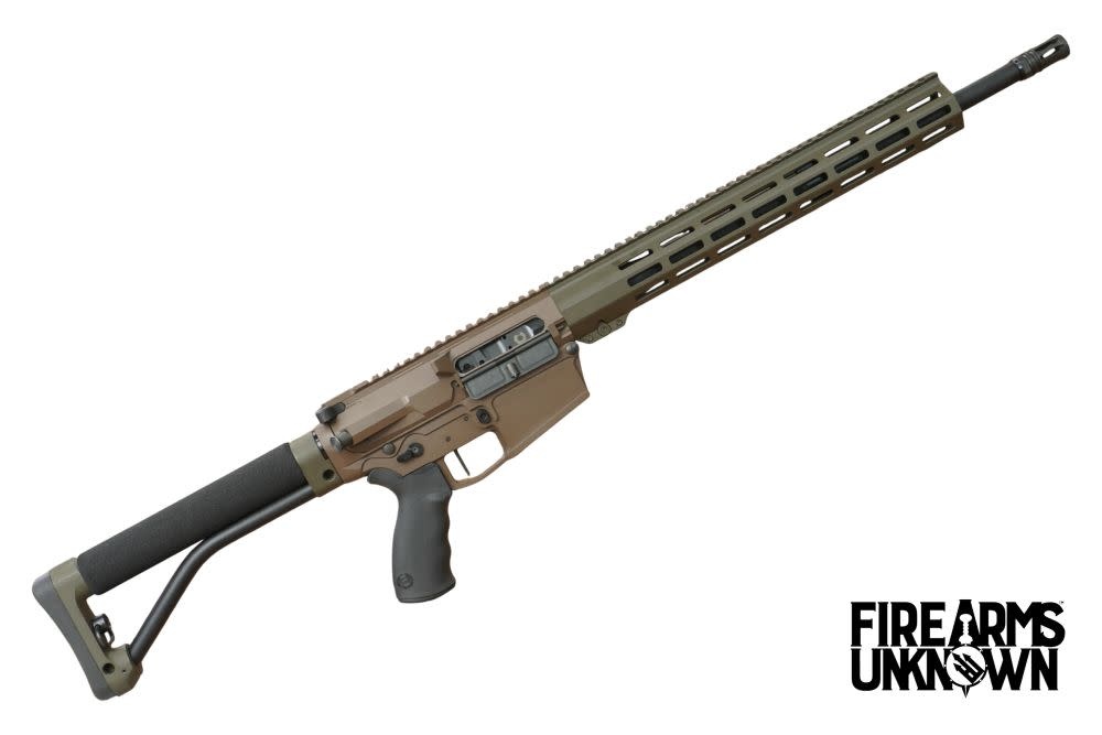 FU Insurrectionist LR308 18" Cerakote Chocolate Brown/ Magpul ODG 20RND Rifle (BLEM)
