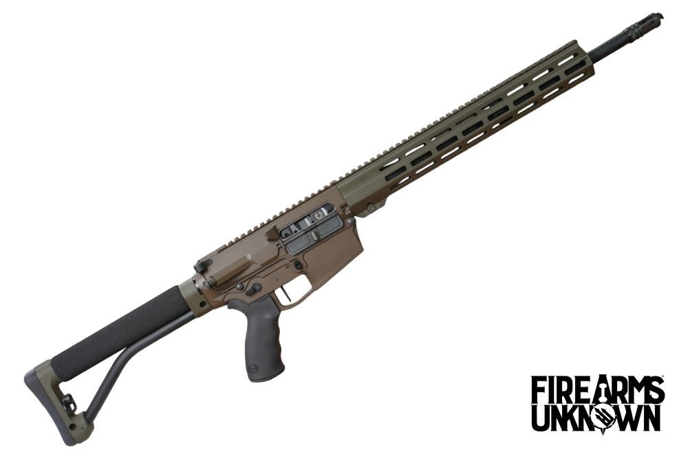 FU Insurrectionist LR308 18" Cerakote Plum Brown/ Magpul ODG 20RND Rifle (BLEM)