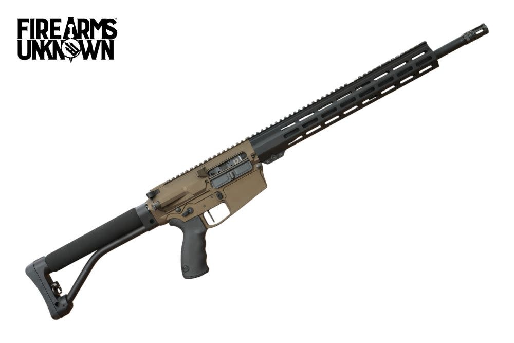 FU Insurrectionist LR308 18" Cerakote Midnight Bronze/BLK 20RND Rifle (BLEM)