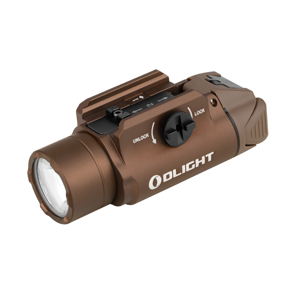 Olight, PL-3S Valkyrie, 1000 lumen Tactical Light FDE