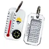 Sun Co, Therm-O-Comp, Keychain Thermometer/Compass