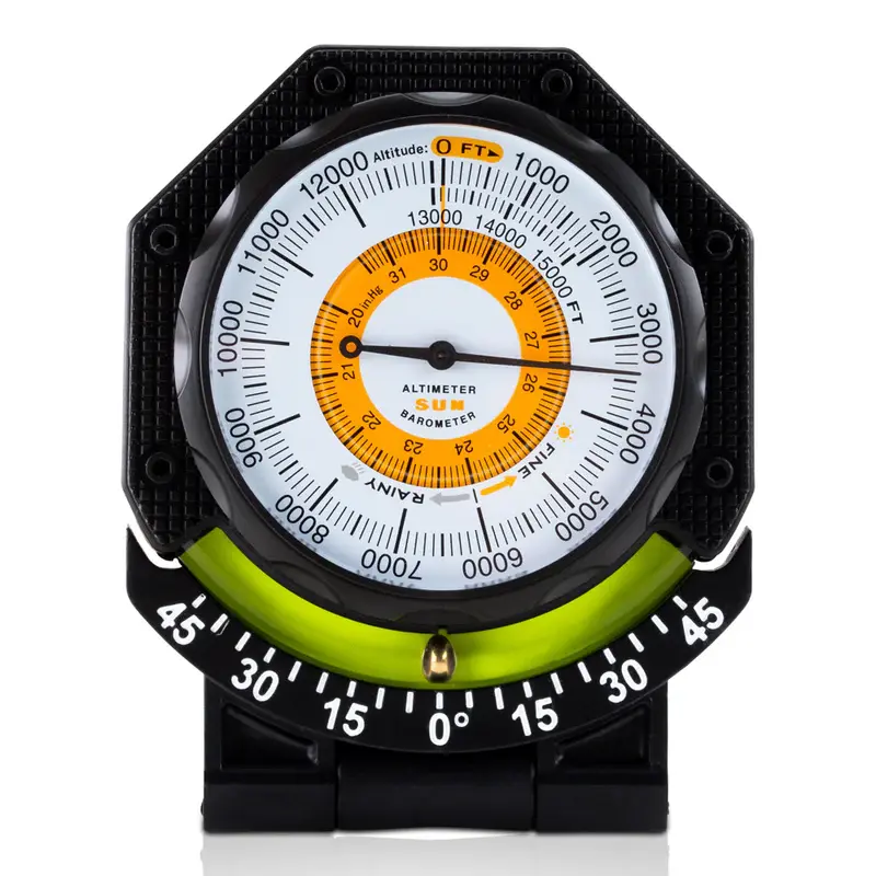Sun Co, Altitilt, Dashboard Altimeter/Barometer/Inclinometer, Vehicle Mounted