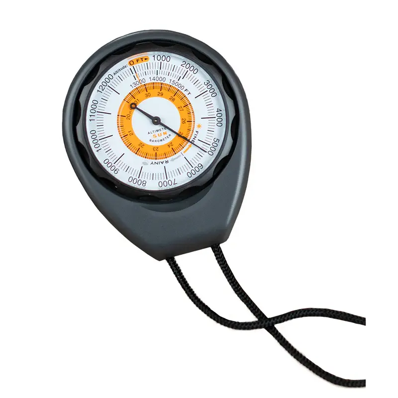 Sun Co, Altimeter 203, Feet, Barometer W/ Case
