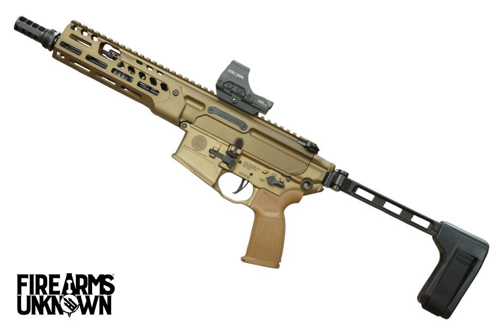Sig, MCX Spear LT, 300BO, 9", COY, (3) 30RD, Pistol w/ Holosun, Folding Brace (USED) (MT Consignment)
