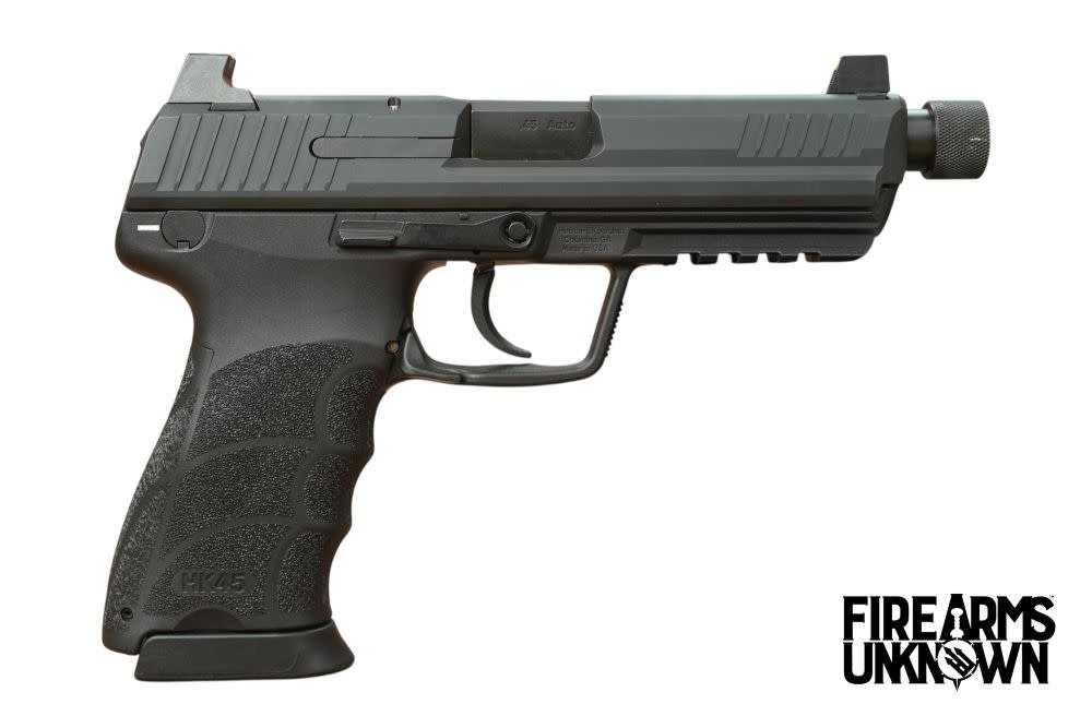 H&K, HK45T Tec V7 DAO, 45ACP, 5.375", BLK, (2) 10RD, Pistol (USED) (MT Consignment)