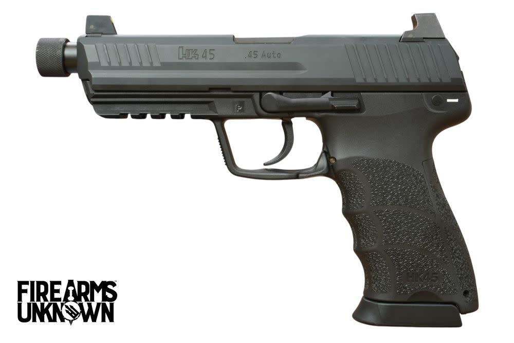 H&K, HK45T Tec V7 DAO, 45ACP, 5.375", BLK, (2) 10RD, Pistol (USED) (MT Consignment)