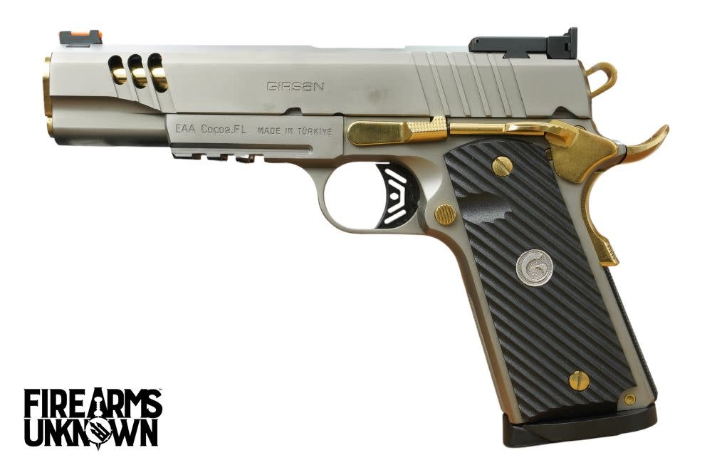 Girsan, MC1911 Negotiator, 45ACP, 5", GRY/GLD, (1) 8RD, Pistol (USED) (MT Consignment)