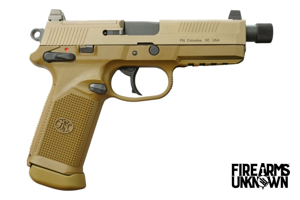 FN, FNX-45 Tactical, 45ACP, 5.3" TB, COY, (2) 15RD, Pistol (USED) (MT Consignment)