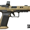 Canik, TTI Combat, 9mm, 4.6", BLK/Bronze, (1) 18RD, Pistol w/ Mecanik MO3 Red Dot (USED) (MT Consignment)