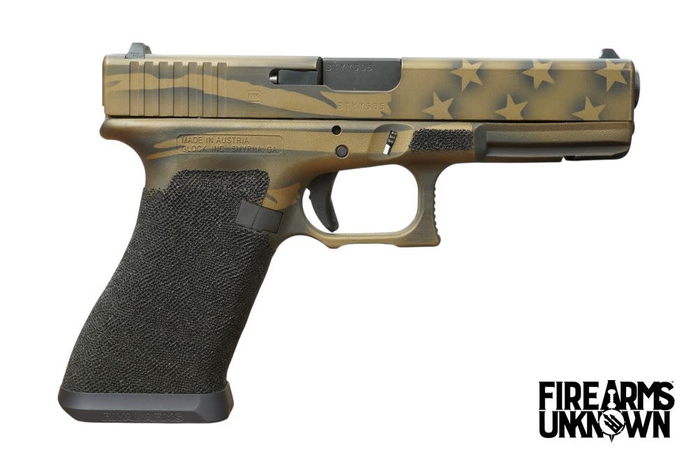 Glock, 22 Gen 3, 40 S&W, 4.5", Cerakote Bronze American Flag, (2) 15RD, Pistol (USED) (MT Consignment)
