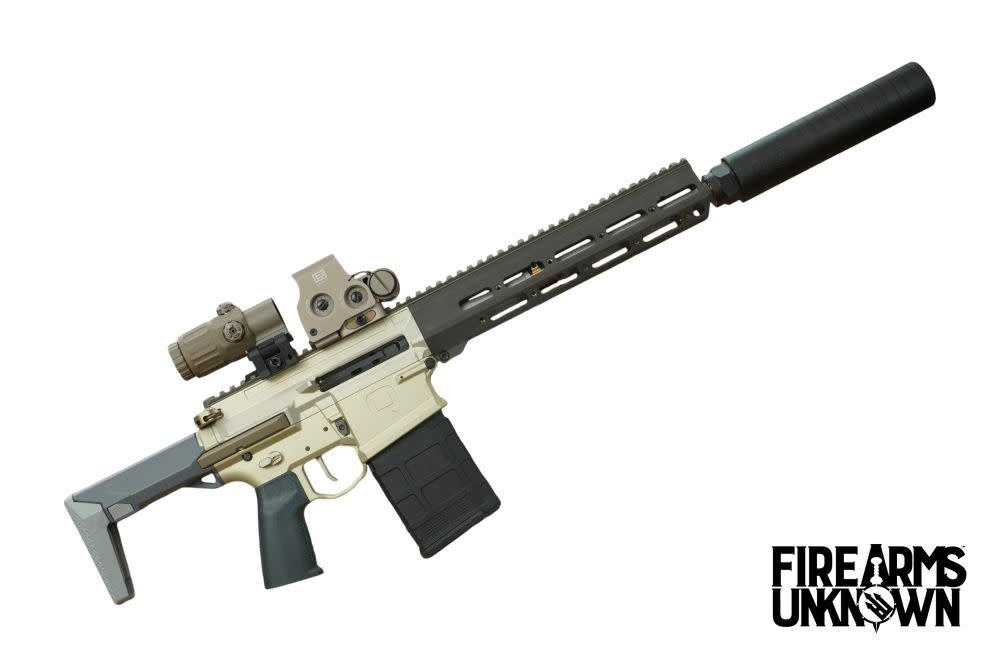 Q Boombox, 8.6 BLK, 11.5" (2) 20RD, SBR w/ Q PorqChop 8.6mm Suppressor, EOTech Holo & Magnifier, Comes With (440) RDs of 8.6 Blackout (USED) (MT Consignment)