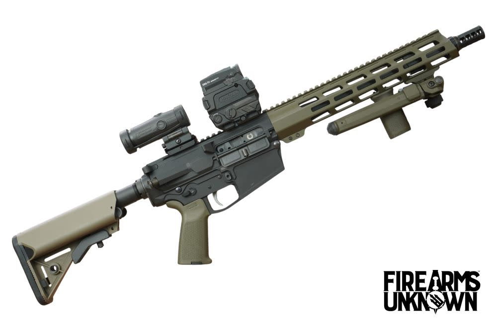 FU, Wolverine, 308 Win, 12.5", BLK/ODG, (3)25RD (3)20RD, SBR W/ Thermal Holosun, 3x Mag, Bipod, Sling, (40)RDs of .308 Ammo (USED) (MT Consignment)