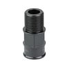 KNS Precision, Inc., AR15 Adaptor, 1/2X28 to 5/8X24 AR15 to 30 Cal Suppressor, Black