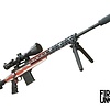 Howa, M1500, 6.5CM, 24", RWB, (1)10RD, Wolfpack Suppressor, Riton 3 Primal 3-12x56, Magpul BiPod