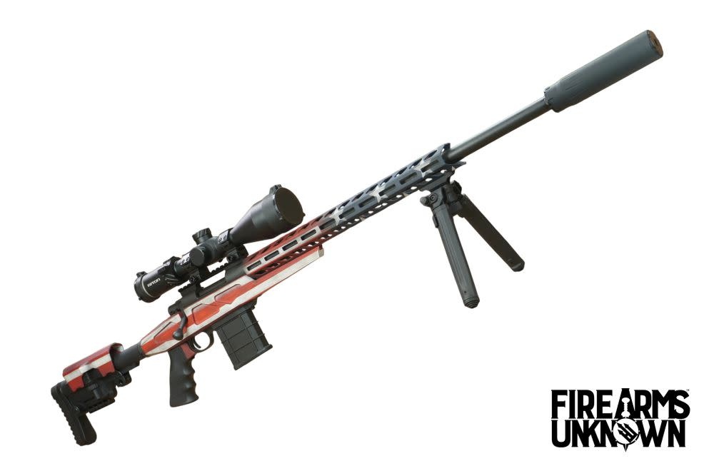 Howa, M1500, 6.5CM, 24", RWB, (1)10RD, Wolfpack Suppressor, Riton 3 Primal 3-12x56, Magpul BiPod