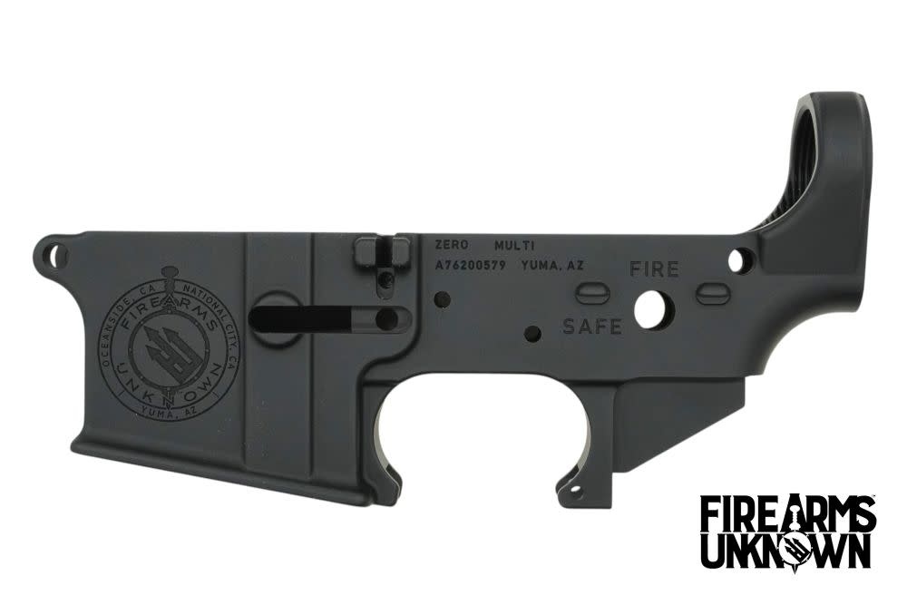 Firearms Unknown "Zero" Stripped AR Lower Receiver