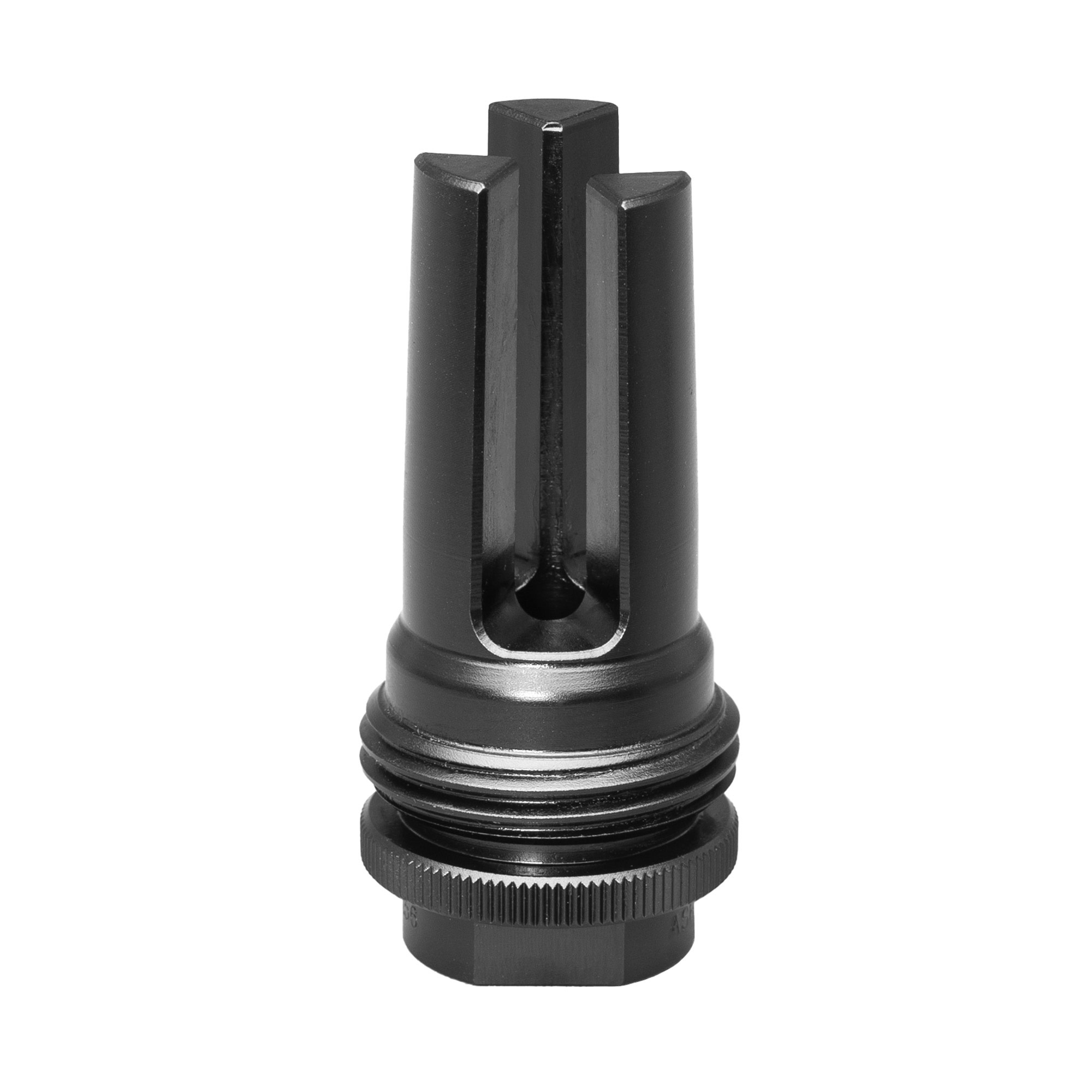 SilencerCo, ASR Flash Hider, 5/8X24, .30 Cal/7.62MM, Nitride Finish, Black