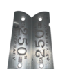 Custom Hogue, Extreme Aluminum Grip, Fits 1911 Govt, Clear Gloss Finish 250th Anniversary