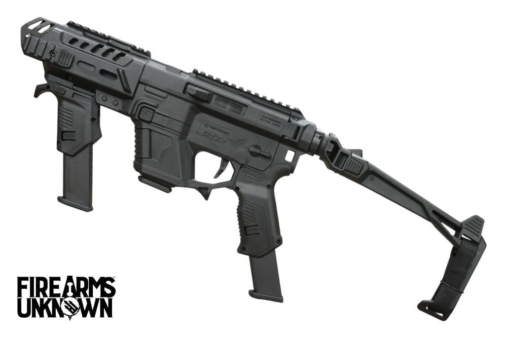 Recover Tactical P-IX+ MG Conversion w/ Glock 17 V, 9mm, 4.5", BLK, (3) 17RD, Pistol