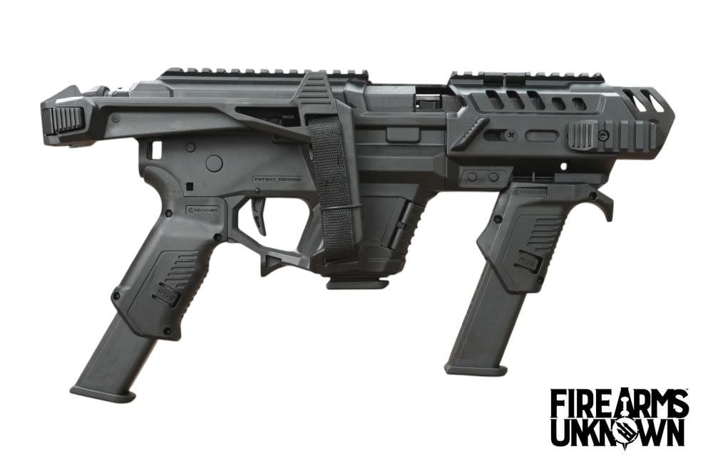 Recover Tactical P-IX+ MG Conversion w/ Glock 17 V, 9mm, 4.5", BLK, (3) 17RD, Pistol