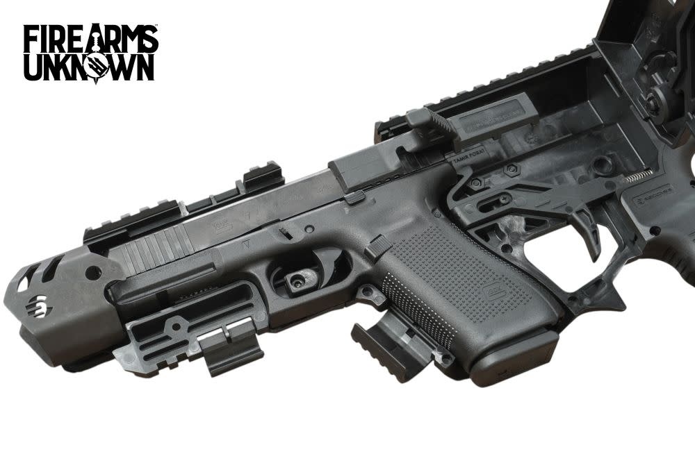 Recover Tactical P-IX+ MG Conversion w/ Glock 17 V, 9mm, 4.5", BLK, (3) 17RD, Pistol