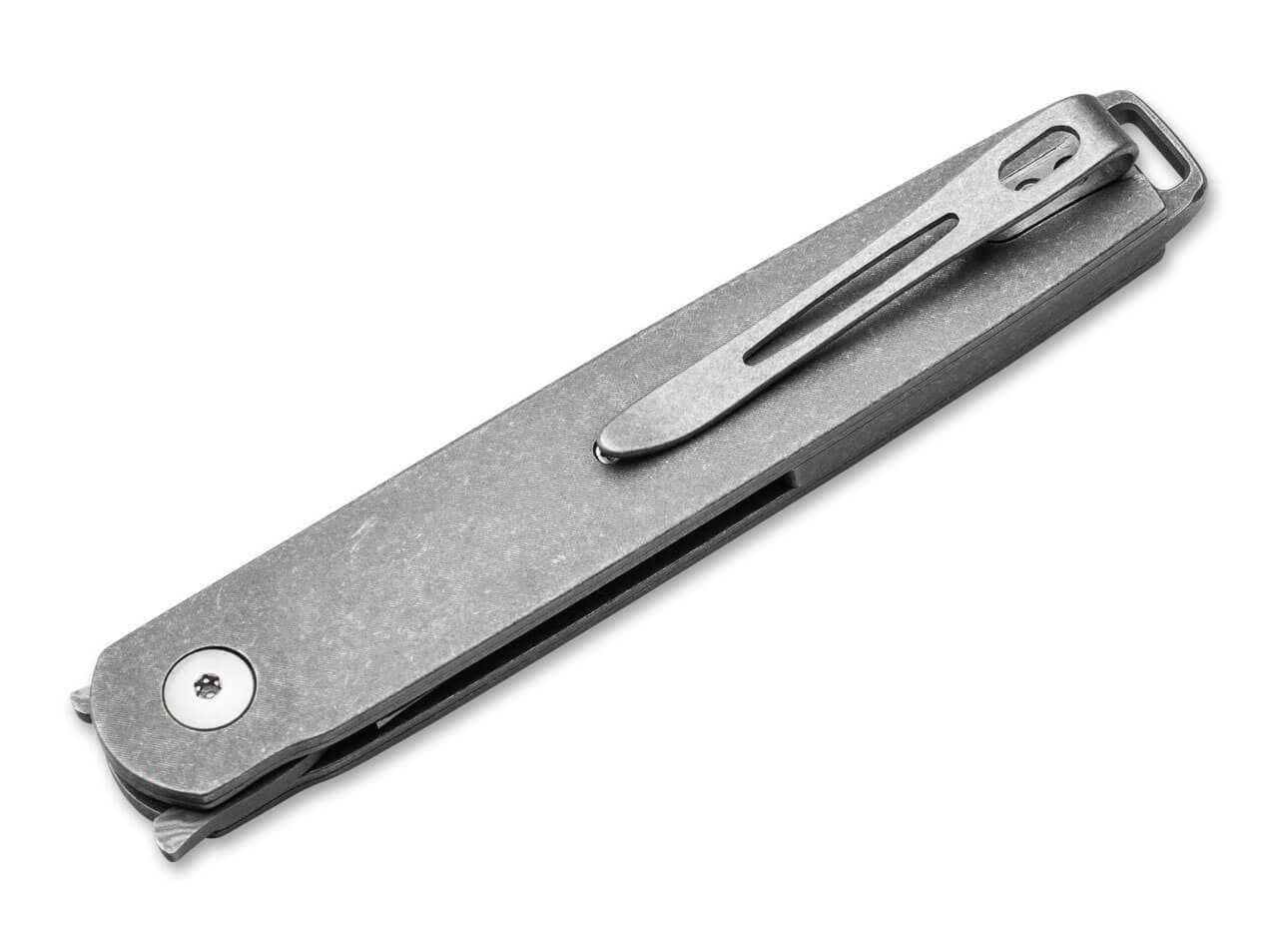 Boker Plus LRF Damascus 3.39" Folding Knife - 01BO174DAM