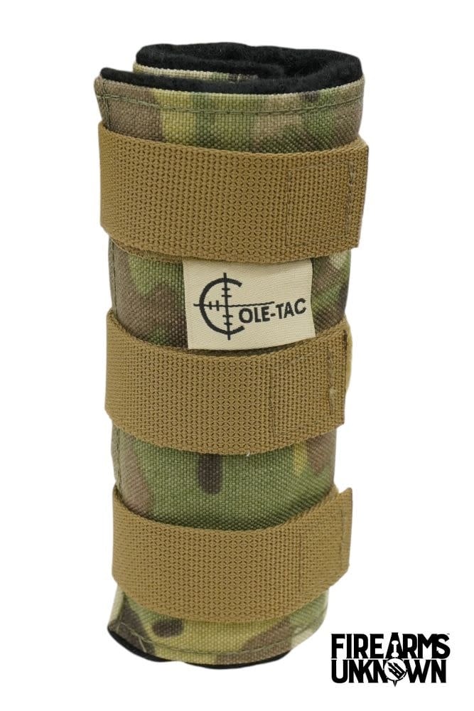 Cole-Tac, Custom Metal Python Suppressor Cover, 6.2", Multicam, For 1.75" Suppressors
