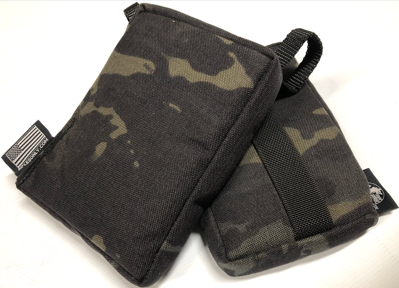 Rifles Only Inc, Rear Bag, Black Multicam