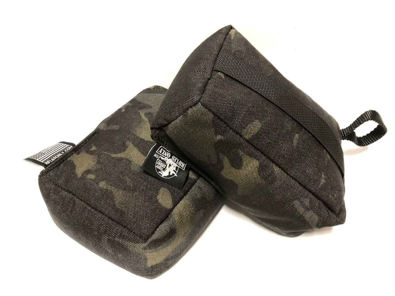 Rifles Only Inc, The Brick Rear Bag, Black Multicam