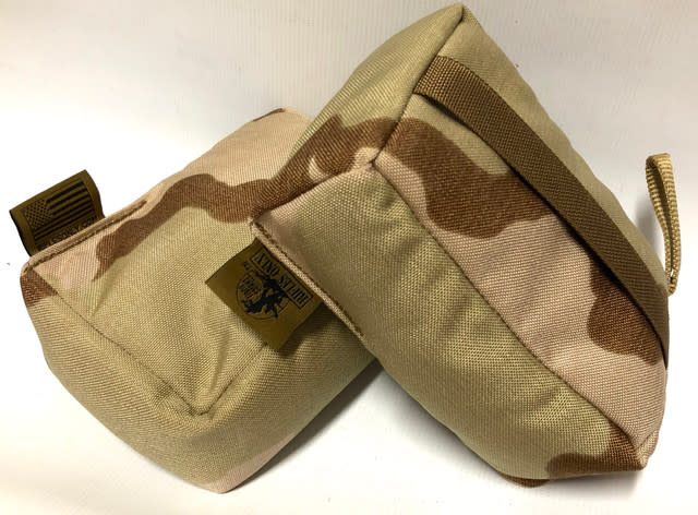 Rifles Only Inc, The Brick Rear Bag, Desert Camo