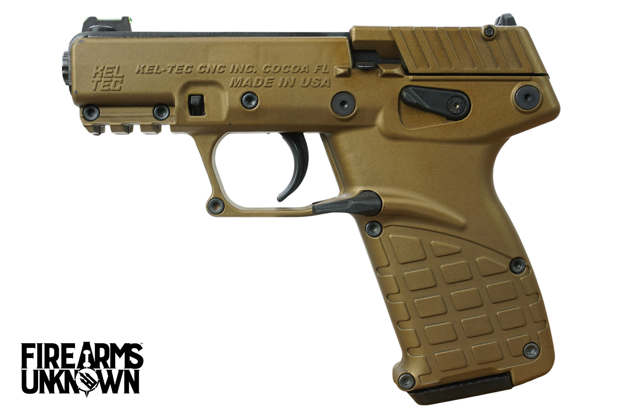 Kel-Tec P17 22LR 3.93" Burnt Bronze (3)16RND Pistol (USED)