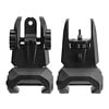 TacFire, Tactical Polymer Front And Rear Flip Up Sight Set