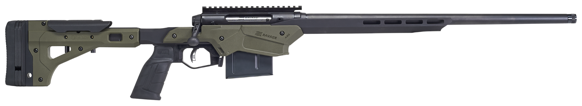 Savage Arms, Axis II Precision, 308Winchester, 22", Black/ODG  10 Rounds, Bolt Action Rifle