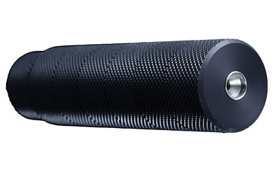 Sonicore, Rekkr DT, 223/5.56 Caliber, 7.6", 1/2x28 Direct Thread, Black Suppressor