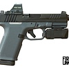 Ruger, RXM, 9mm, 4" TB, GRY/BLK, (2) 15RD, W/ Holosun HE407C-GR & Olight PL X