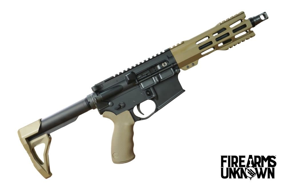 FU Zero, 5.56mm, 7.5", BLK/FDE, 30RD (SBR) W/ Mini Fixed Stock