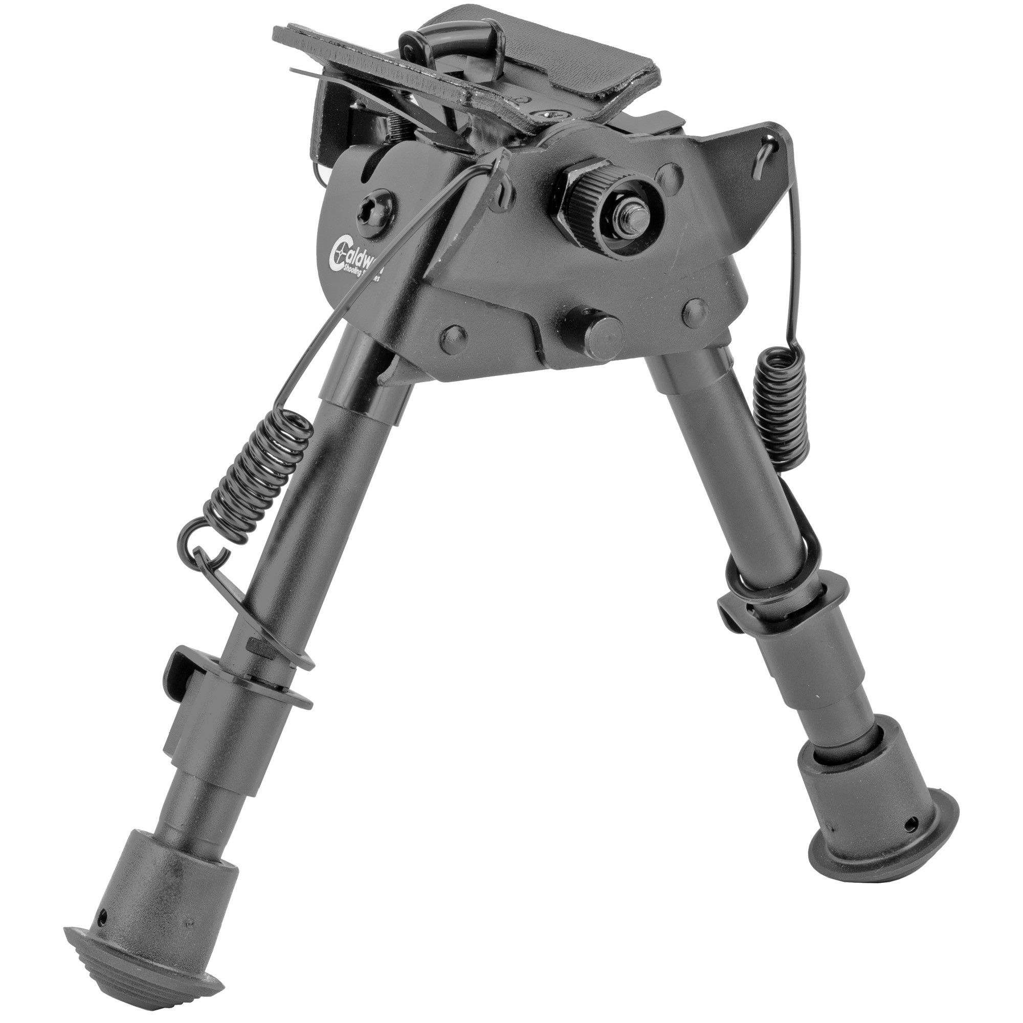 Caldwell, XLA Pivot Bipod, Attaches to Sling Swivel Stud, Aluminum, 6"-9", Black